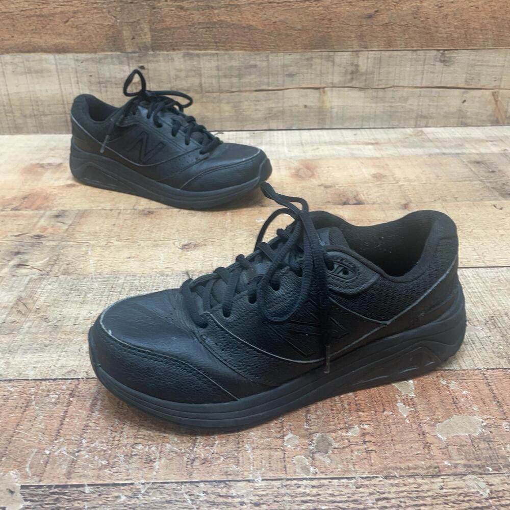 New Balance 928v3 Shoes Womens Size 6.5 B 37 Black Leather Walking WW928BK3